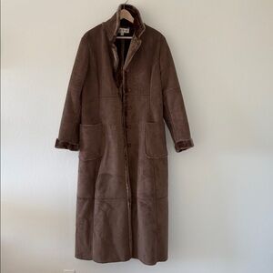 Jones New York Brown Long Coat